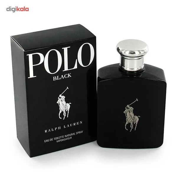 ادو تویلت مردانه رالف لورن مدل Polo Black حجم 125 میلی لیتر