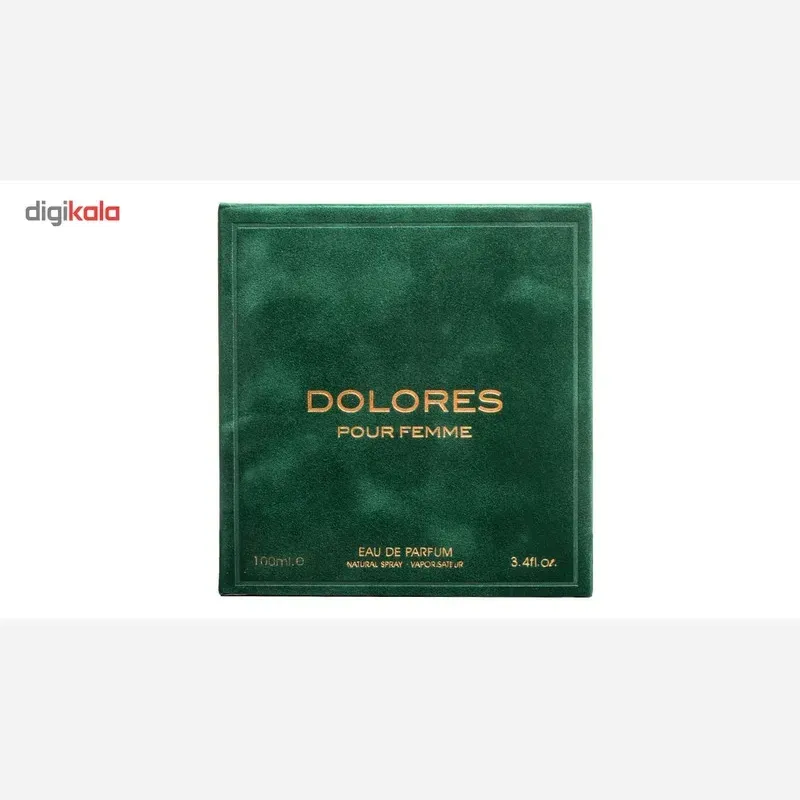 ادو پرفیوم زنانه فراگرنس ورد مدل DOLORES حجم 100 میلی لیتر
