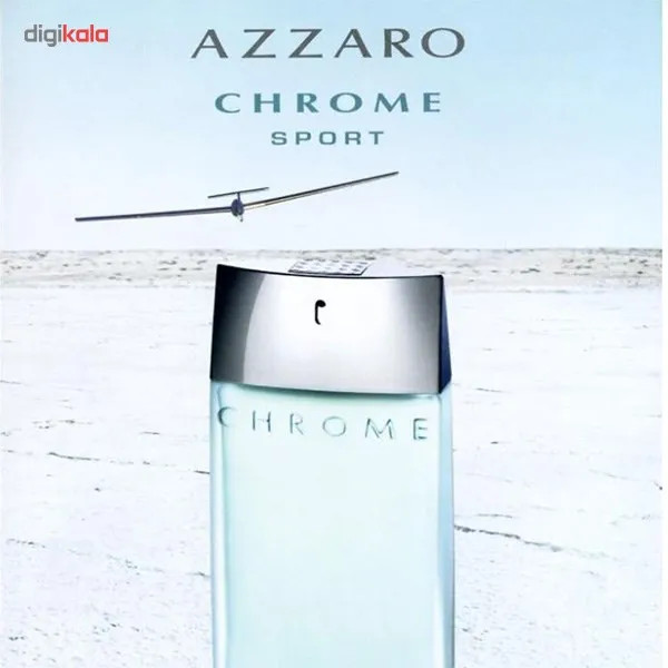 ادو تویلت مردانه آزارو مدل Chrome Sport حجم 100 میلی لیتر