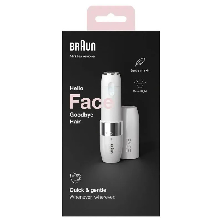 ماشین اصلاح موی صورت بانوان براون مدل Hello Face