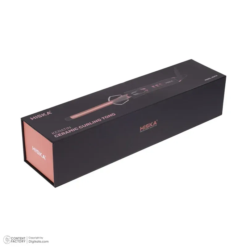 فر کننده و حالت دهنده مو هیسکا مدل H5414 با صفحات سرامیک کراتینه و قابلیت تنظیم دما