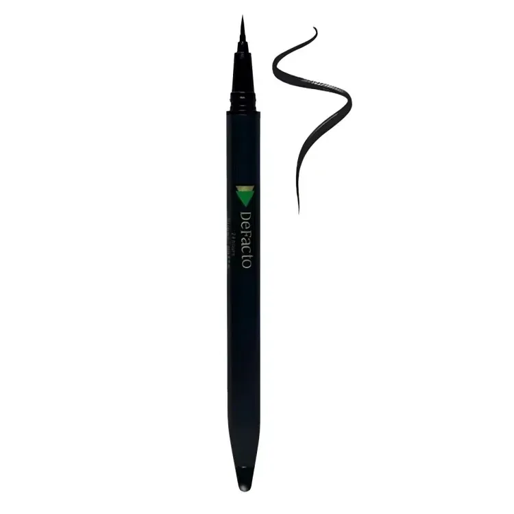 خط چشم ماژیکی ضد آب دیفکتو مدل Super Matte رنگ مشکی