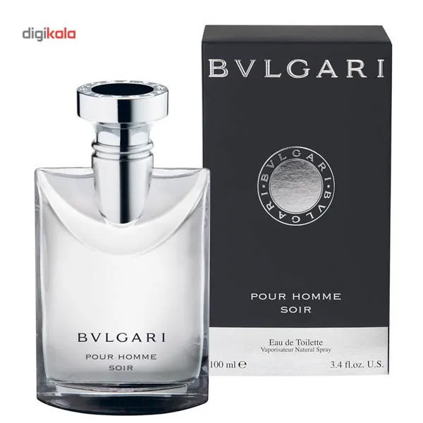 ادو تویلت مردانه بولگاری مدل Pour Homme Soir حجم 100 میلی لیتر