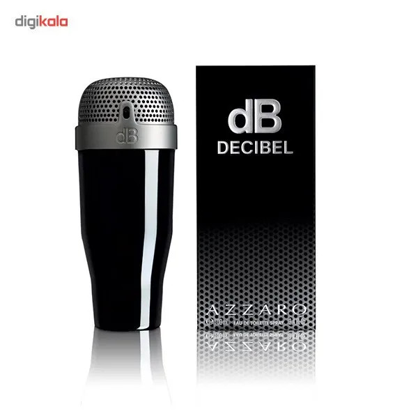 ادو تویلت مردانه آزارو مدل Decibel حجم 100 میلی لیتر