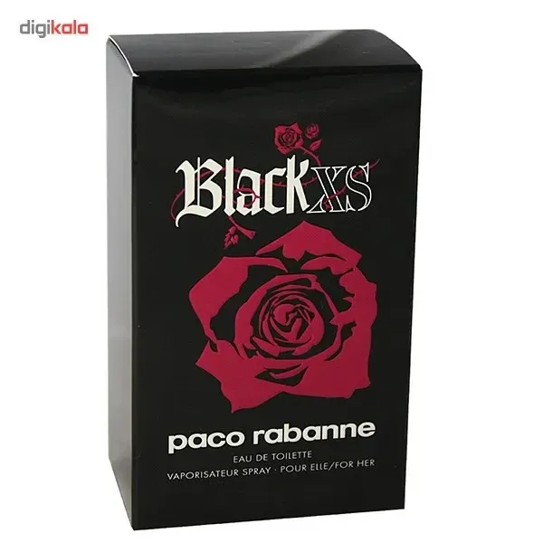 ادو تویلت زنانه پاکو رابان مدل Black XS حجم 80 میلی لیتر