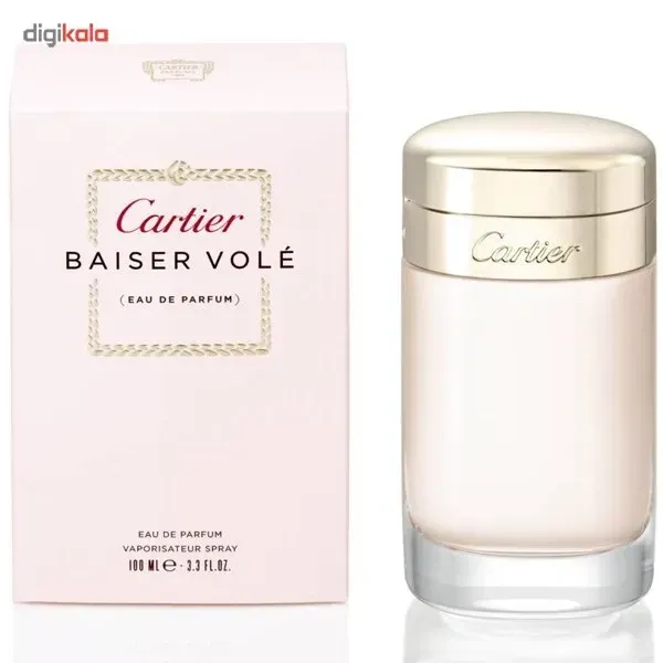 ادو پرفیوم زنانه کارتیه مدل Baiser Vole حجم 100 میلی لیتر