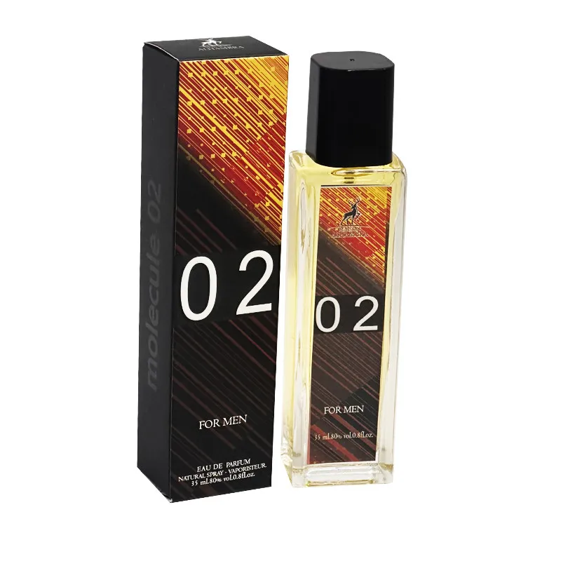 ادو پرفیوم مردانه الحمبرا مدل Molecule 02 حجم 35 میلی لیتر