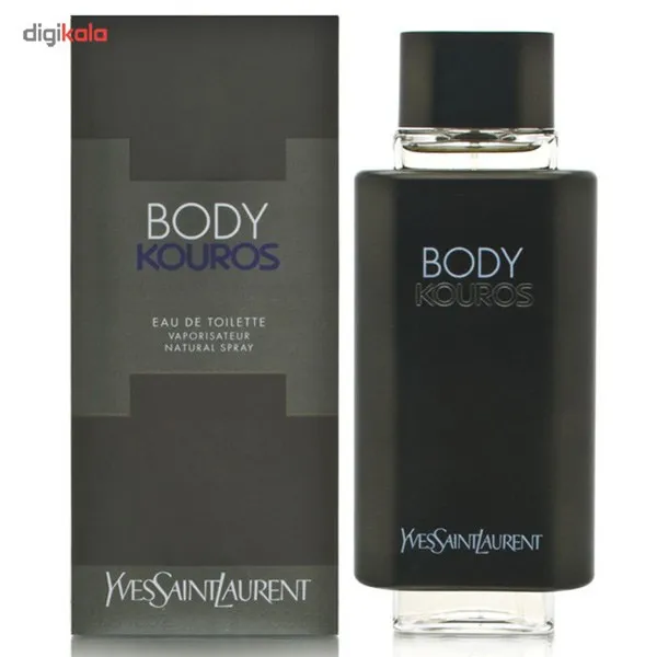 ادو تویلت مردانه ایو سن لوران مدل Body Kouros حجم 100 میلی لیتر