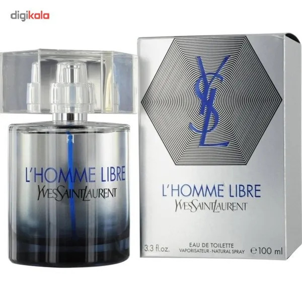 ادو تویلت مردانه ایو سن لوران مدل L'Homme Libre حجم 100 میلی لیتر