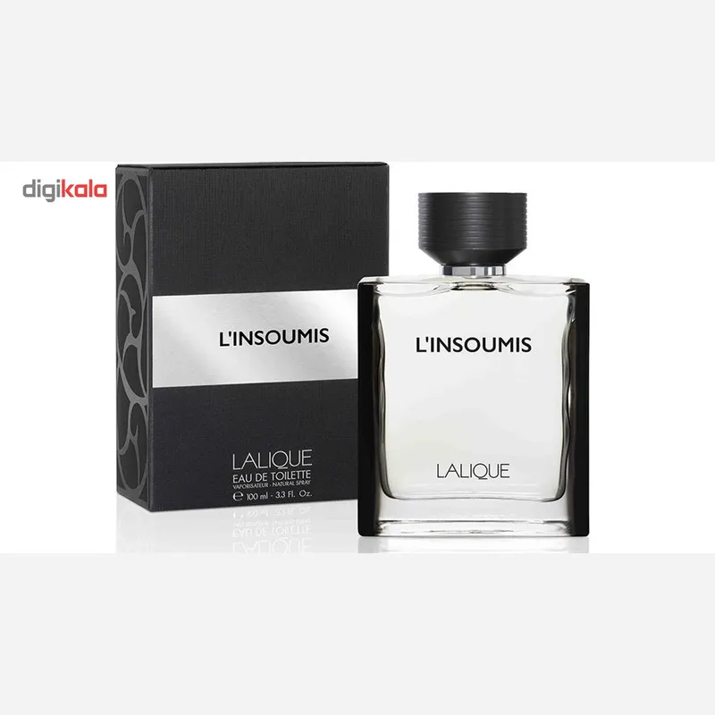 ادو تویلت مردانه لالیک مدل L'Insoumis حجم 100 میلی لیتر
