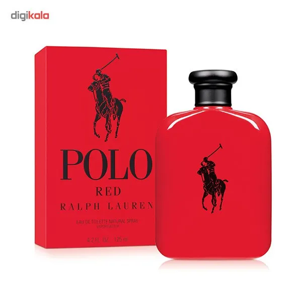 ادو تویلت مردانه رالف لورن مدل Polo Red حجم 125 میلی لیتر