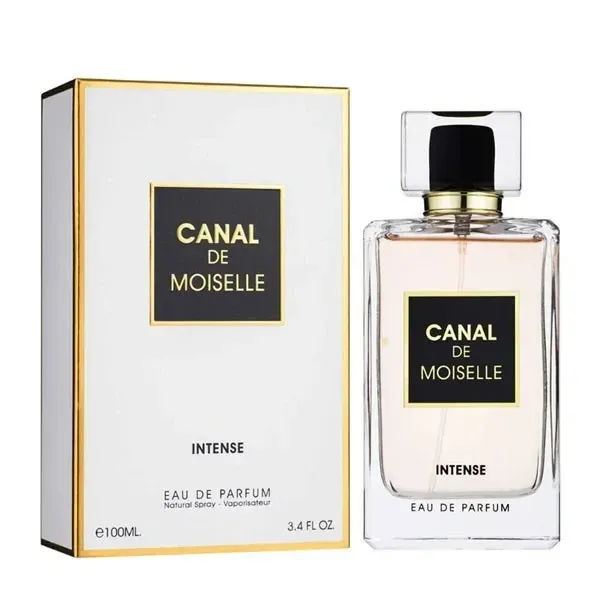 ادوپرفیوم زنانه فراگرنس ورد مدل Canal De Moiselle Intense حجم 100 میلیلیتر