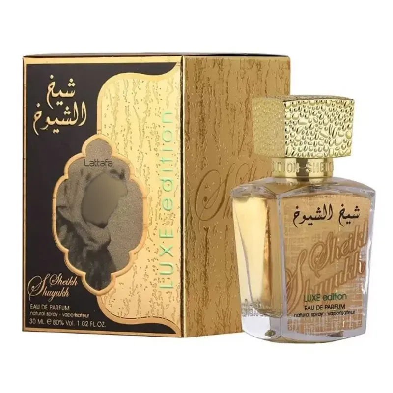 ادو پرفیوم مردانه و زنانه لطافه مدل شیخ الشیوخ لوکس ادیشن حجم 100 میلی لیتر