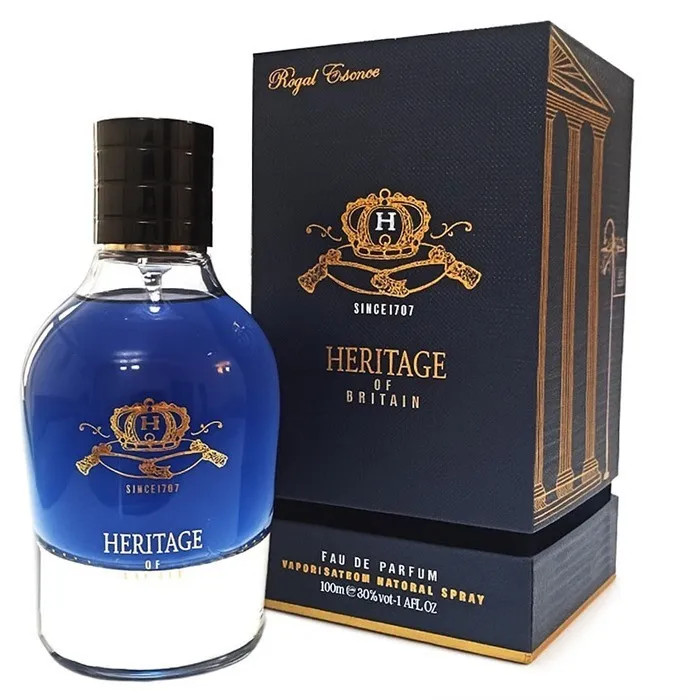 ادو پرفیوم مردانه هریتیج مدل Royal Essence Blue حجم 100 میلی لیتر