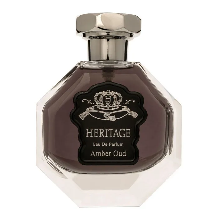 ادو پرفیوم مردانه هریتیج مدل Amber Oud حجم 100 میلی لیتر