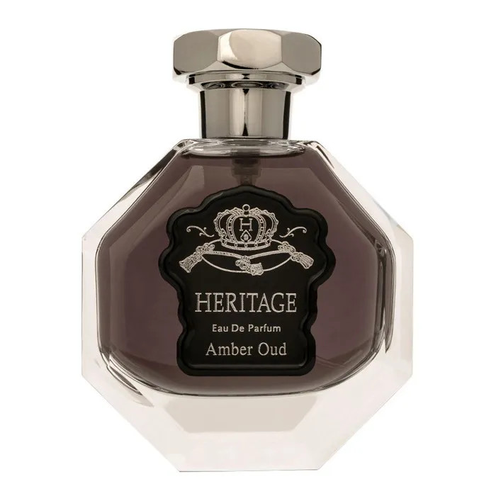 ادو پرفیوم مردانه هریتیج مدل Amber Oud حجم 100 میلی لیتر