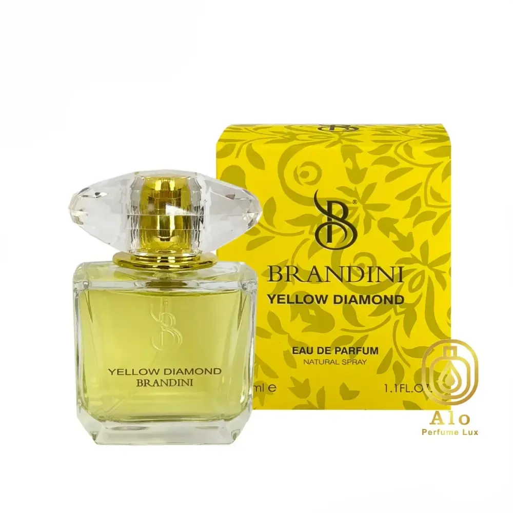 عطر جیبی زنانه برندینی مدل Crystal Yellow حجم 33 میلی لیتر
