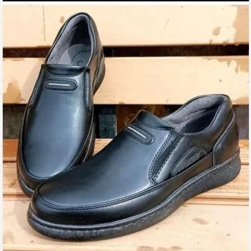 کفش راحتی رسمی مردانه طبی دوردوخت کف دوخت مدل جردن چرم صنعتی