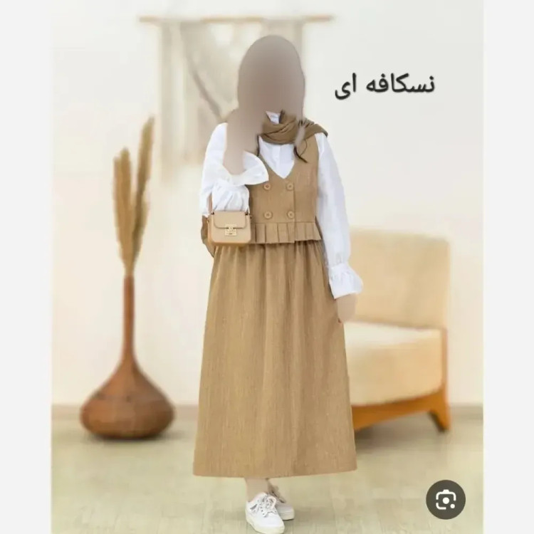کراپ عروسکی نخ پنبه دورو مشکی فری سایز