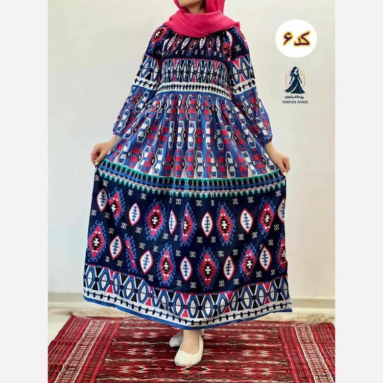 ساحلی کریشه هندی نخ وارداتی فری سایز کش دوزی شده