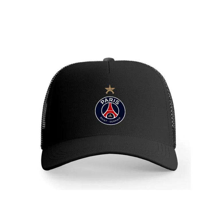 کلاه کپ کتان طرح فوتبالی پاریس سنت ژرمن PSG مدل قابل تنظیم