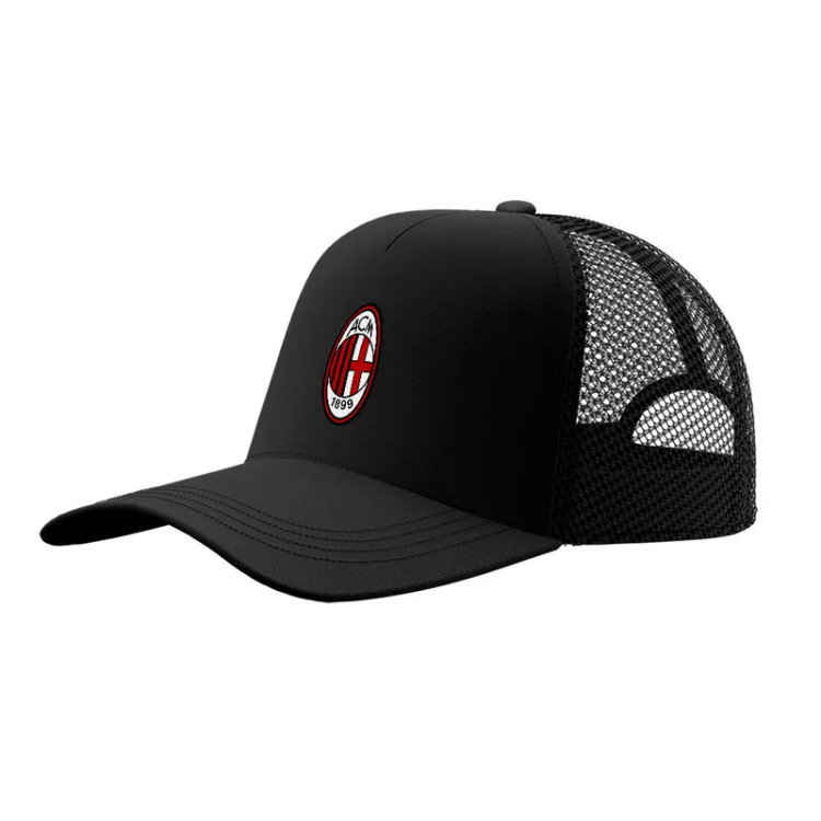 کلاه کپ پاد آفرین مدل میلان جنس کتان طرح تیم های ورزشی مناسب روزمره اسپرت