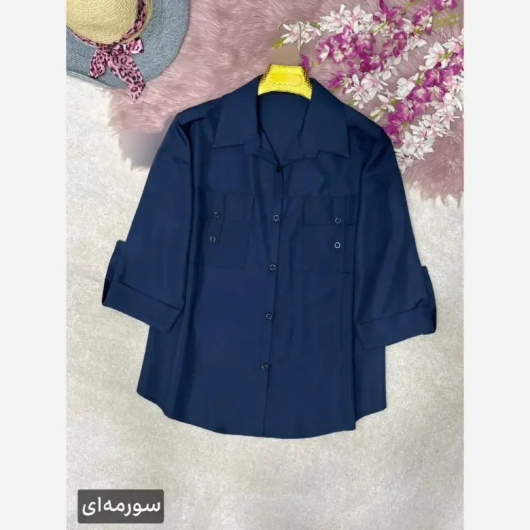 شومیز گره ای نیکی خنک و سبک فری سایز