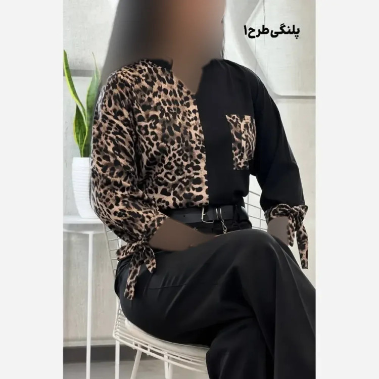 پیراهن ساحلی الماس جنس کرپ بوگاتی درجه یک فری سایز
