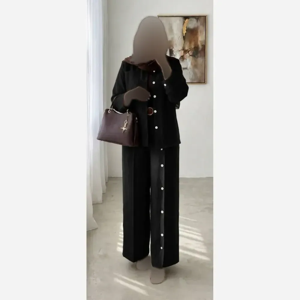 ست تاپ و شلوارک زنانه ماریا تمام نخ خنک تابستانی فری سایز