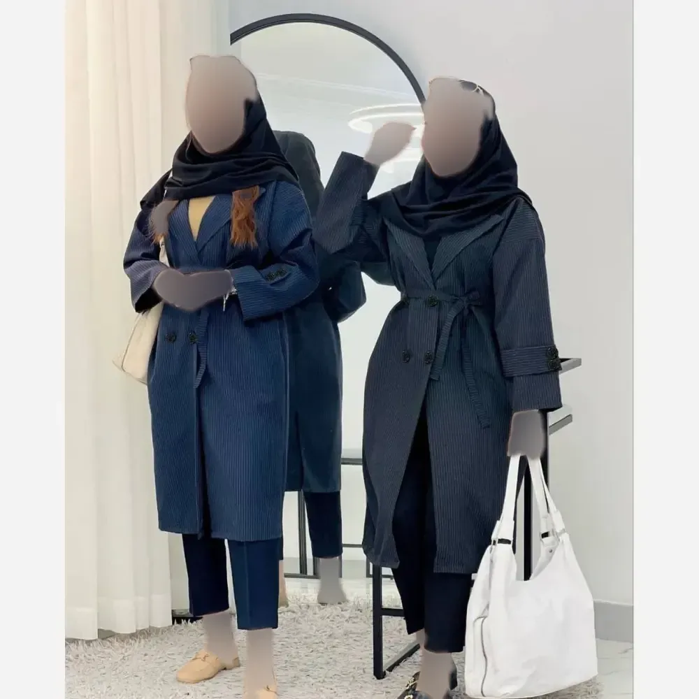 مانتو دانشجویی مکانیک پرشیادیپلمات درجه یک مشکی سرمه ای سایز 1 و 2